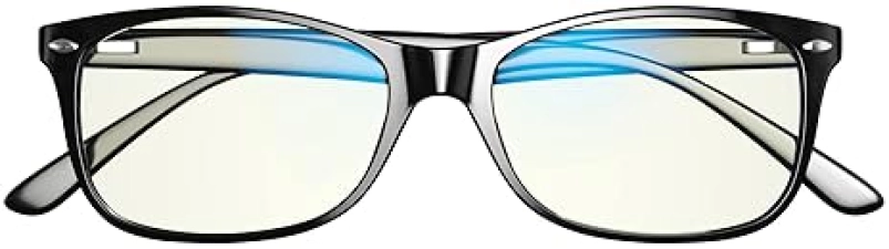 SWANWICK BLUE LIGHT BLOCKING GLASSES FOR MEN WOMEN ANTI EYESTRAIN, SLEEP AID, SMALL BLACK