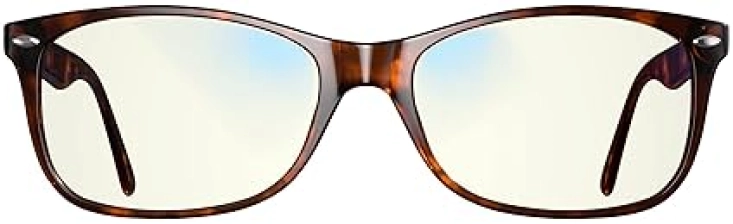 SWANWICK BLUE LIGHT BLOCKING GLASSES FOR MEN WOMEN ANTI EYESTRAIN, SLEEP AID, TORTOISE SHELL