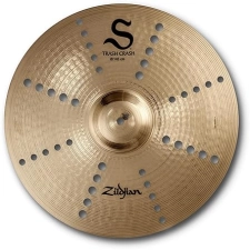 ZILDJIAN 18-INCH S SERIES TRASH CRASH CYMBAL PROFESSIONAL DRUM CYMBAL FOR POWERFUL SOUND