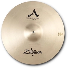 ZILDJIAN A SERIES 18 MEDIUM-THIN CRASH CYMBAL PROFESSIONAL DRUM CYMBAL