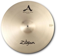 ZILDJIAN A SERIES 19 INCH MEDIUM-THIN CRASH CYMBAL PROFESSIONAL DRUM CYMBAL