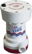 RULE AUTOMATIC HIGH CAPACITY BILGE PUMPS FOR EFFICIENT WATER REMOVAL
