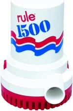 RULE 1500GPH 12V BILGE PUMP WITH PRESSURE FLOAT SWITCHES MARINE SUBMERSIBLE PUMP