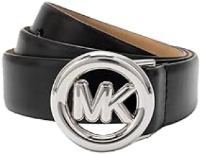 MICHAEL KORS WOMENS 1.25 ADJUSTABLE LEATHER BELT NON-REVERSIBLE STYLISH ACCESSORY