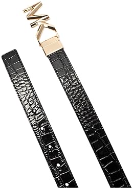 MICHAEL KORS WOMENS 1.1 REVERSIBLE ADJUSTABLE BELT STYLISH EVERYDAY ACCESSORY