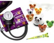 TIGERMEDICAL PRO'S COMBO ANEROID PEDIATRIC KIT IN ADIMALS PATTERN