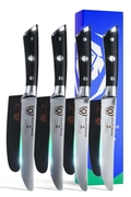 DALSTRONG GLADIATOR SERIES 4-PIECE SERRATED STEAK KNIFE SET