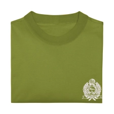BIJAN APPLE GREEN WITH WHITE CREST SHORT SLEEVE T-SHIRT