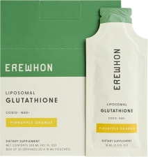 EREWHON  LIPOSOMAL GLUTATHIONE PINEAPPLE ORANGE (30 CT)  10 ML