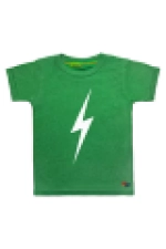 AVIATOR NATION  KID'S BOLT TEE - KELLY GREEN