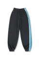 AVIATOR NATION KID'S 5 STRIPE SWEATPANTS - CHARCOAL // BLUE