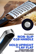 DALSTRONG © PROFESSIONAL EXTRA COARSE WIDE CHEESE GRATER