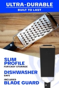 DALSTRONG © PROFESSIONAL EXTRA COARSE WIDE CHEESE GRATER