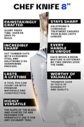 DALSTRONG VALHALLA SERIES CHEF'S KNIFE 8"