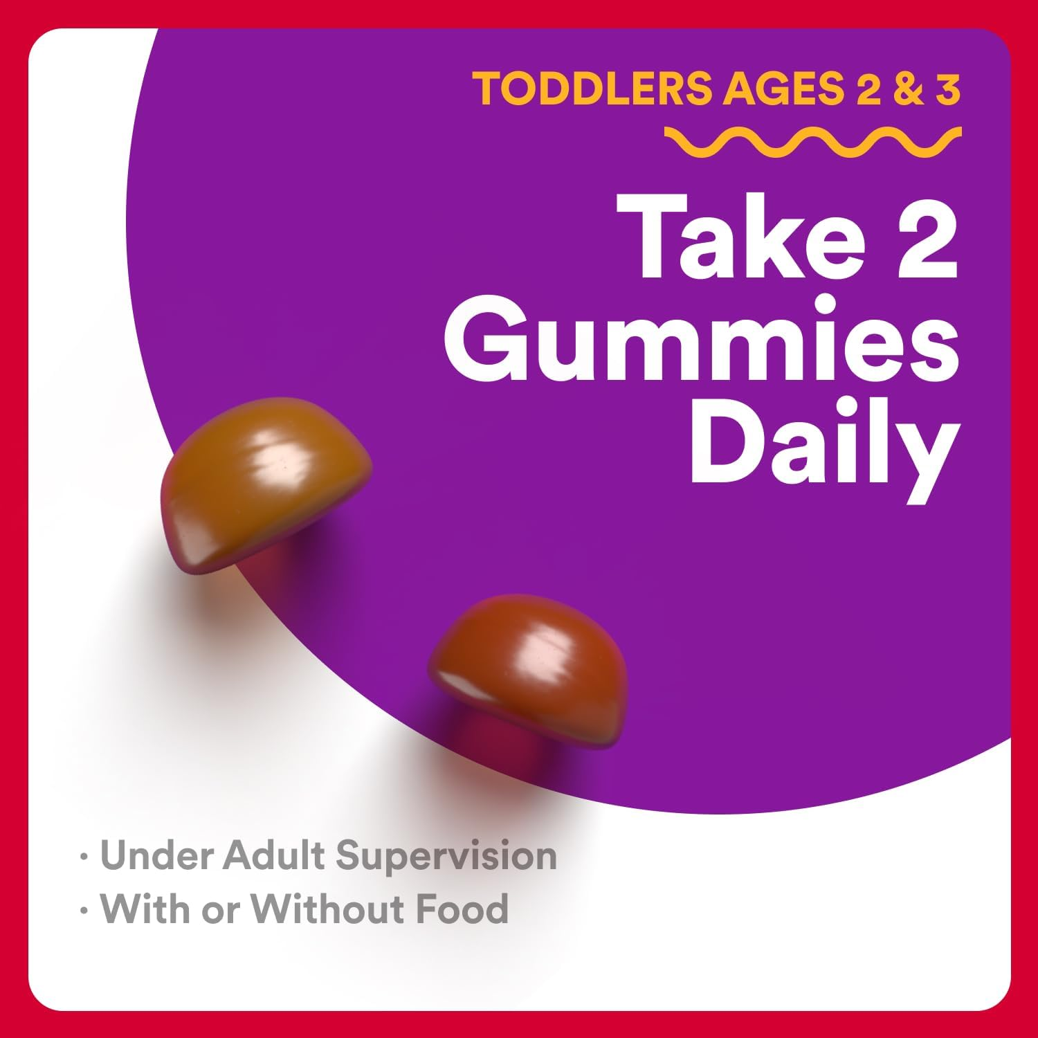 SMARTY PANTS ORGANICS GUMMY TODDLER MULTIVITAMIN 60 GUMMIES
