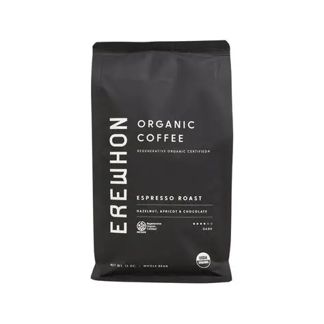 EREWHON REGENERATIVE ORGANIC CERTIFIED COFFEE - ESPRESSO ROAST (WHOLE BEAN)