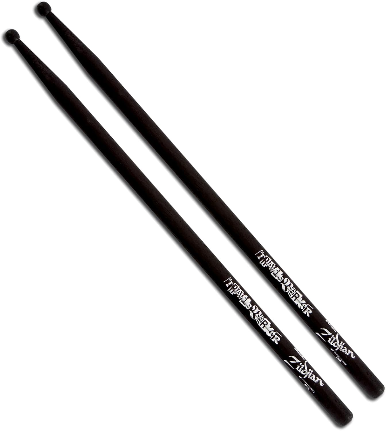ZILDJIAN TRAVIS BARKER BLACK ARTIST SERIES DRUMSTICKS PROFESSIONAL QUALITY DRUM STICKS
