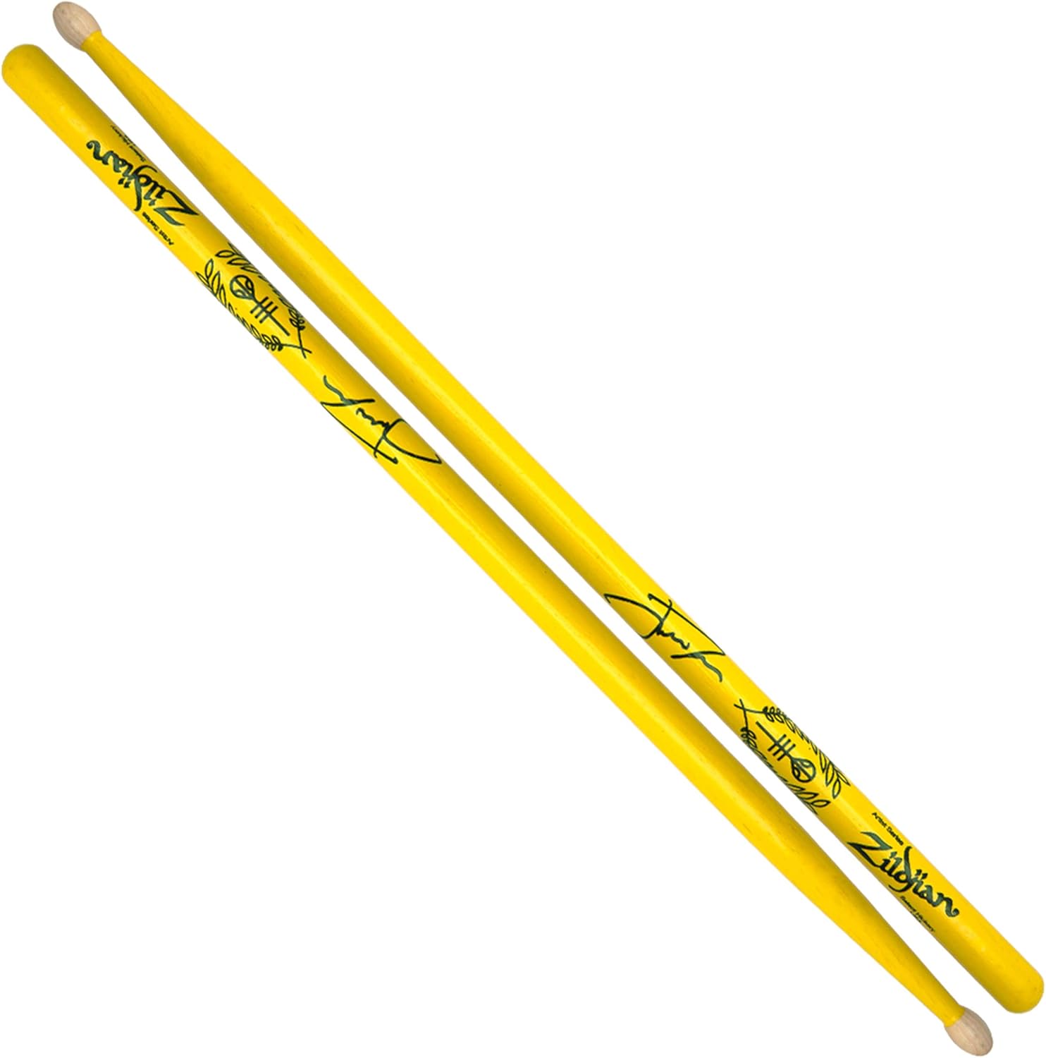 ZILDJIAN ZASJD2 JOSH DUN TRENCH SIGNATURE DRUMSTICKS PROFESSIONAL DRUM STICKS