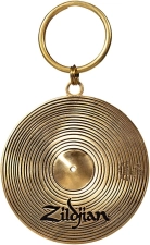 ZILDJIAN ZKEYCHAIN CYMBAL KEYCHAIN AUTHENTIC DRUMMER ACCESSORY FOR MUSIC LOVERS