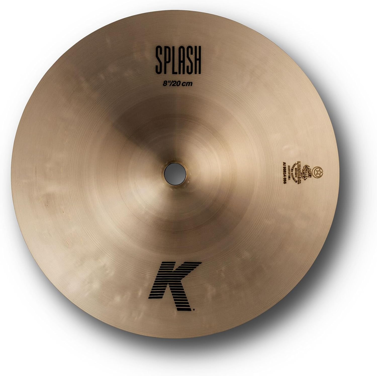 ZILDJIAN K SERIES 8-INCH SPLASH CYMBAL PROFESSIONAL PERCUSSION INSTRUMENT