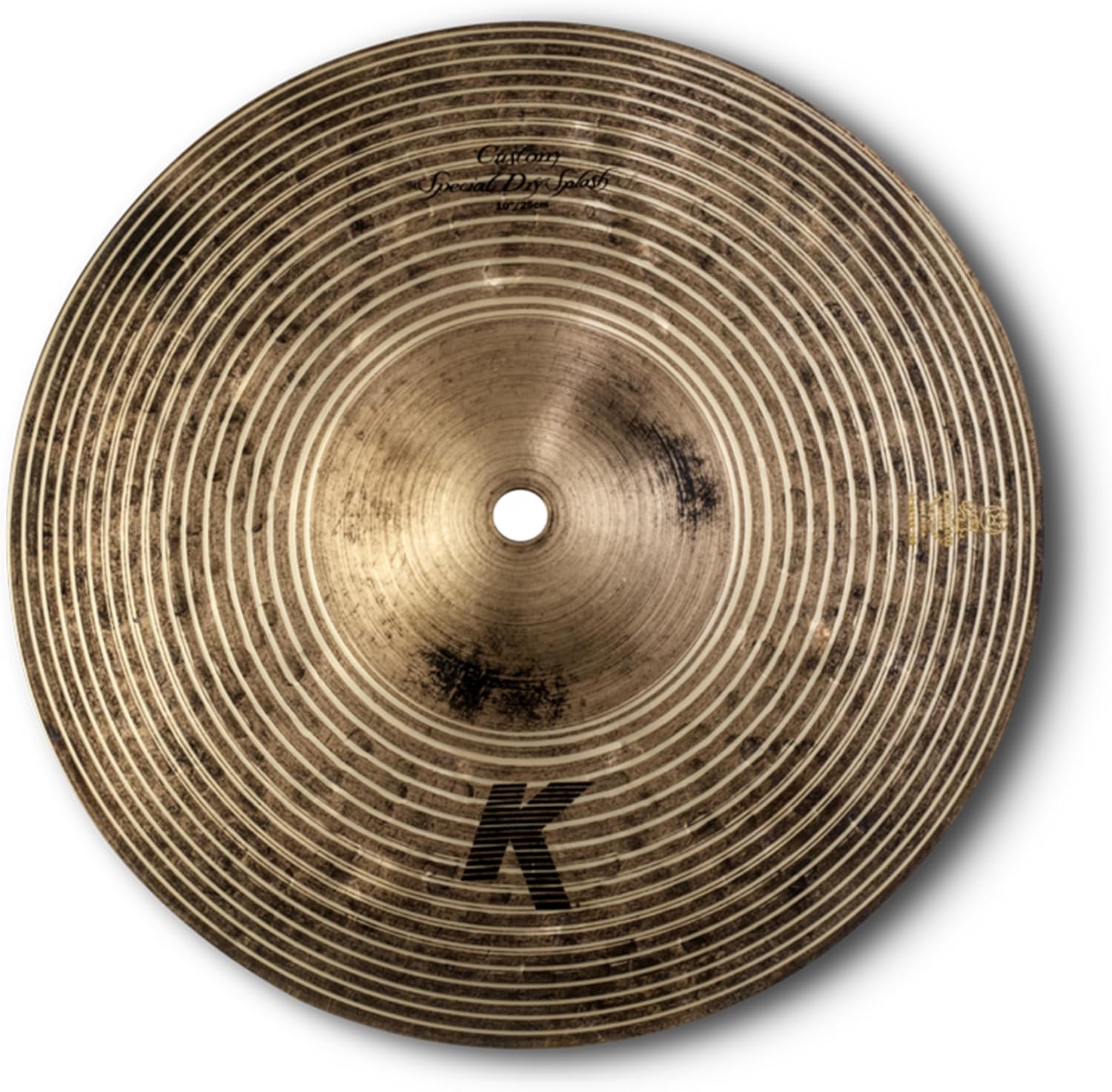 ZILDJIAN 10 K CUSTOM SPECIAL DRY SPLASH CYMBAL PROFESSIONAL DRUM ACCESSORY