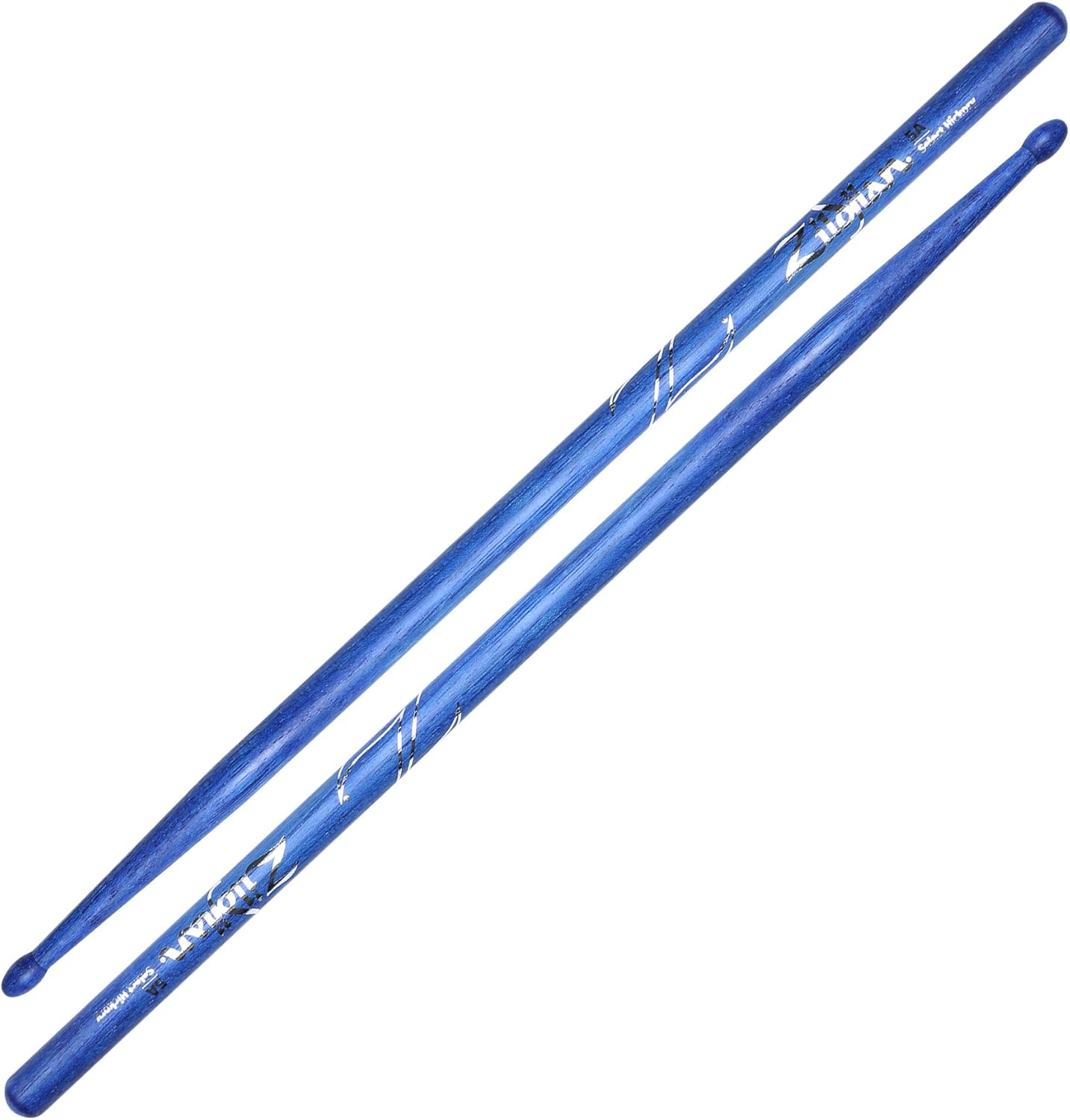 ZILDJIAN Z5ABU 5A BLUE DRUMSTICKS DURABLE PROFESSIONAL DRUM STICKS FOR DRUMMERS