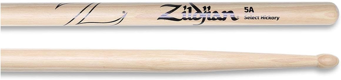 ZILDJIAN 5A DRUMSTICKS PROFESSIONAL WOODEN DRUM STICKS FOR DRUMMERS