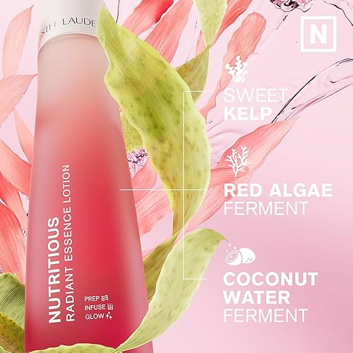 ESTéE LAUDER NUTRITIOUS RADIANT ESSENCE TONER WITH NIACINAMIDE PORE MINIMIZING LOTION 6.7OZ