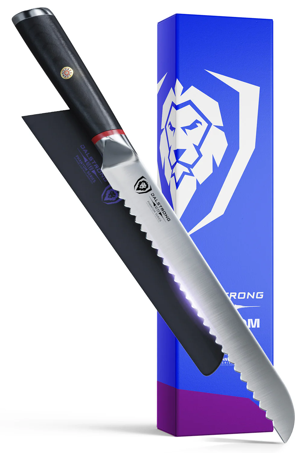 DALSTRONG PHANTOM SERIES SERRATED BREAD KNIFE 9"