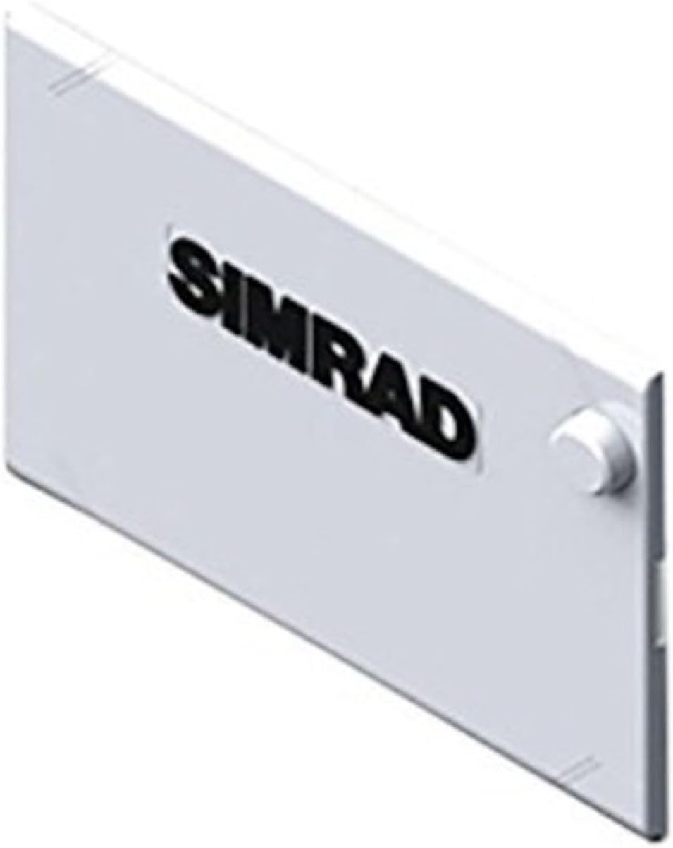 SIMRAD NSS12 EVO3 EVO3S WHITE SUN COVER WITH BLACK LETTERING MODEL 000 13742 001