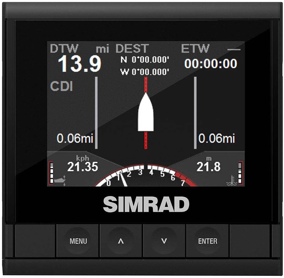 SIMRAD IS35 DIGITAL GAUGE INSTRUMENT DISPLAY 000-13334-001 MARINE ELECTRONICS REPLACEMENT