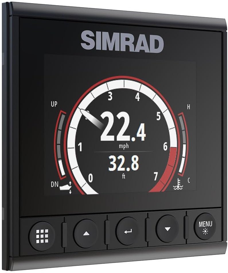 SIMRAD IS42 4.1 COLOR INSTRUMENT DISPLAY 000-13285-001 MARINE NAVIGATION SCREEN