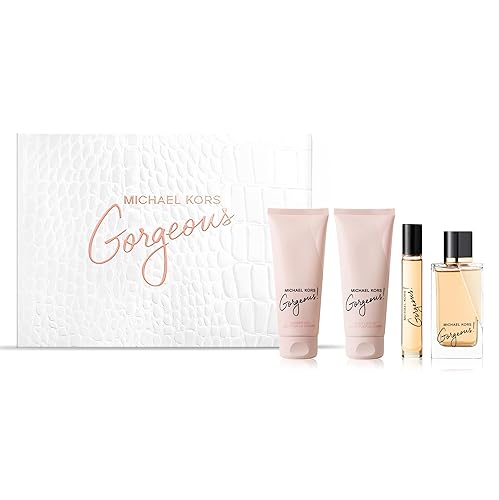 MICHAEL KORS GORGEOUS! EAU DE PARFUM GIFT SET FOR WOMEN LUXURY FRAGRANCE COLLECTION