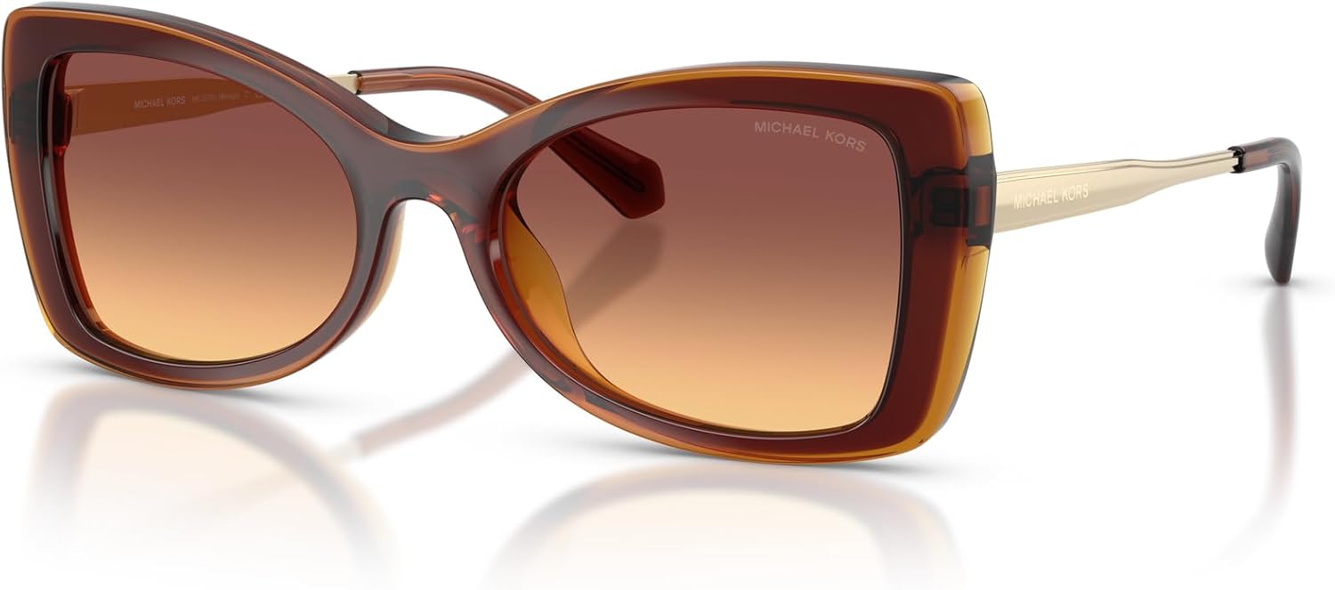 MICHAEL KORS MK2272U MALAGA WOMENS UNIVERSAL FIT BUTTERFLY SUNGLASSES STYLISH UV PROTECTION