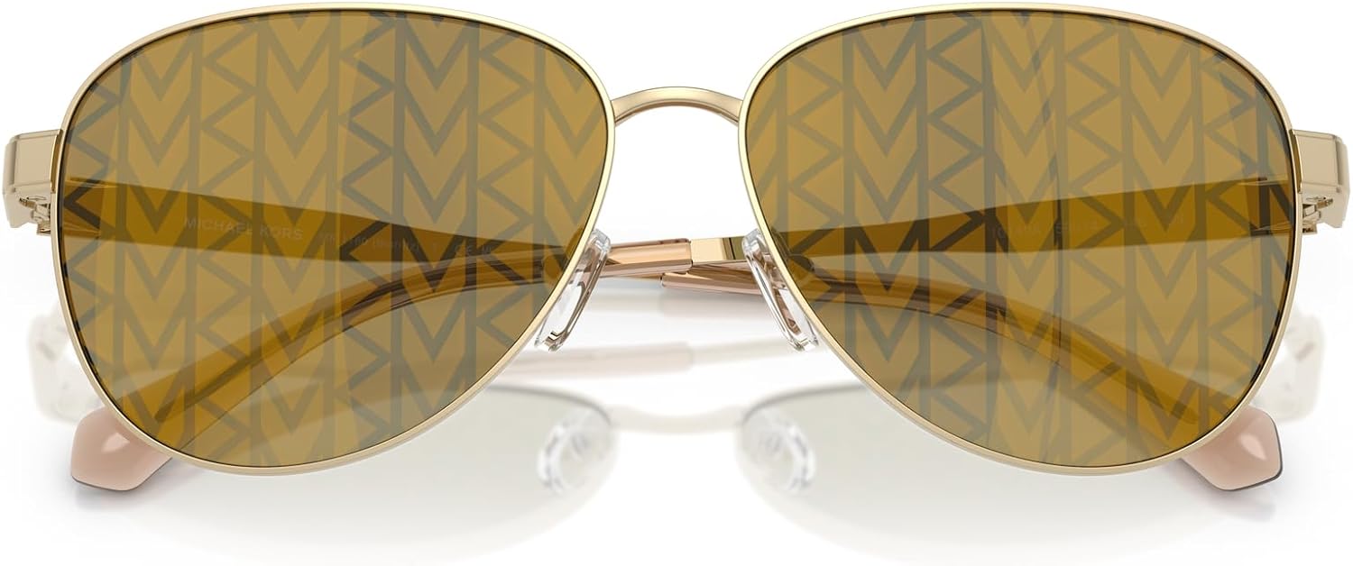 MICHAEL KORS MK1160 BIARRITZ AVIATOR SUNGLASSES FOR WOMEN STYLISH UV PROTECTION EYEWEAR