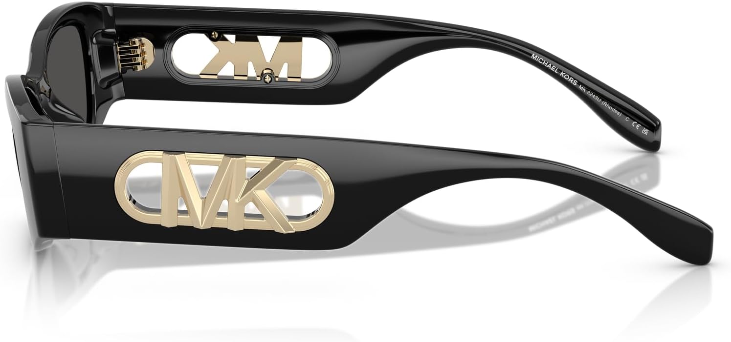 MICHAEL KORS MK2243U RHODES WOMENS OVAL SUNGLASSES UNIVERSAL FIT STYLISH EYEWEAR
