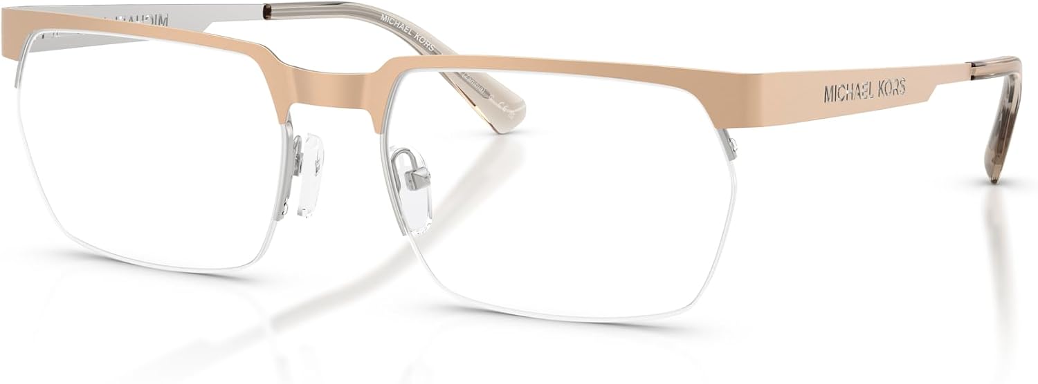 MICHAEL KORS MK3106 ZAMBIA MENS RECTANGULAR PRESCRIPTION EYEWEAR FRAMES STYLISH DESIGN