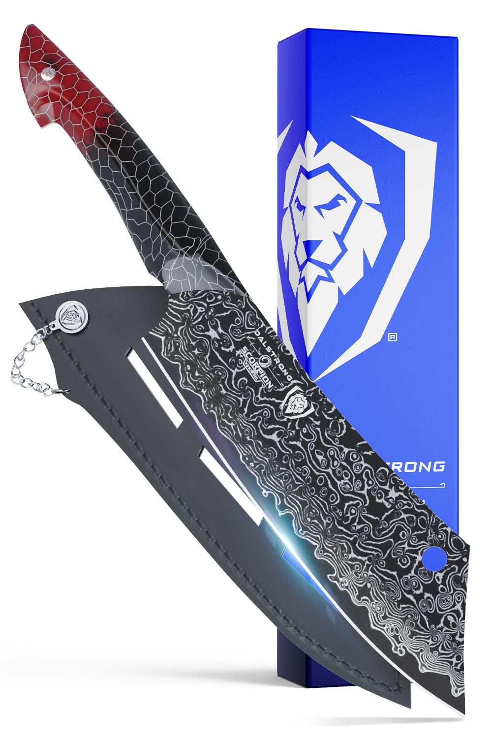 DALSTRONG SCORPION SERIES 8" CRIXUS KNIFE + 7" FILLET KNIFE MEAT PREP BUNDLE