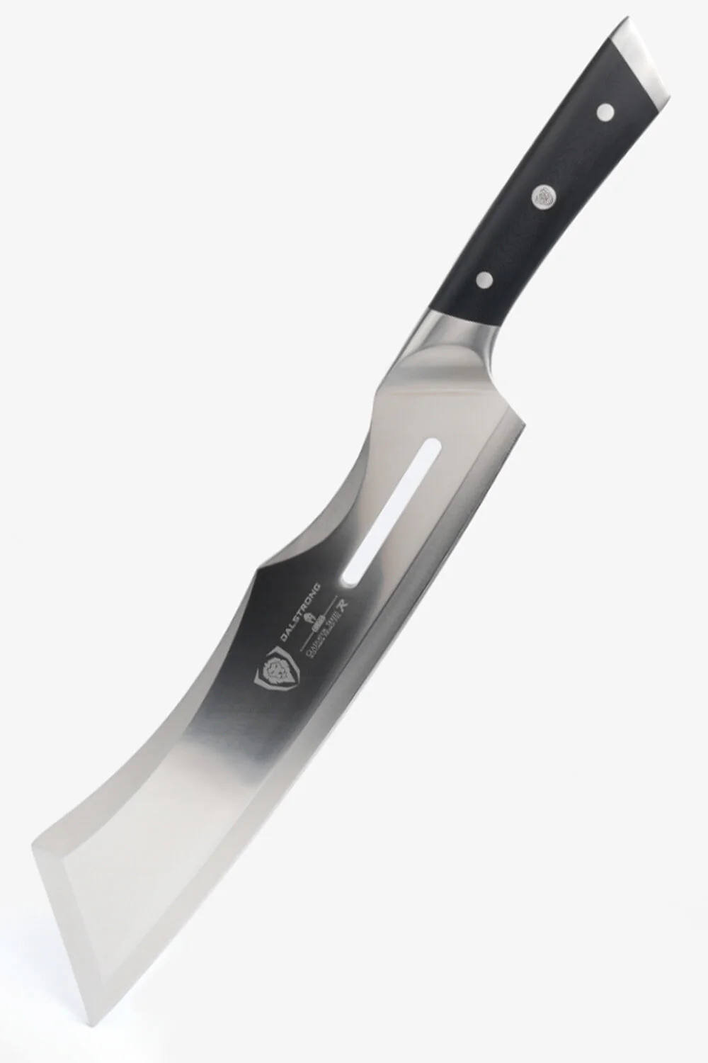 DALSTRONG 14" ANNIHILATOR MEAT CLEAVER WITH STAND + 8" CHEF'S KNIFE THE GLADIATOR BUNDLE