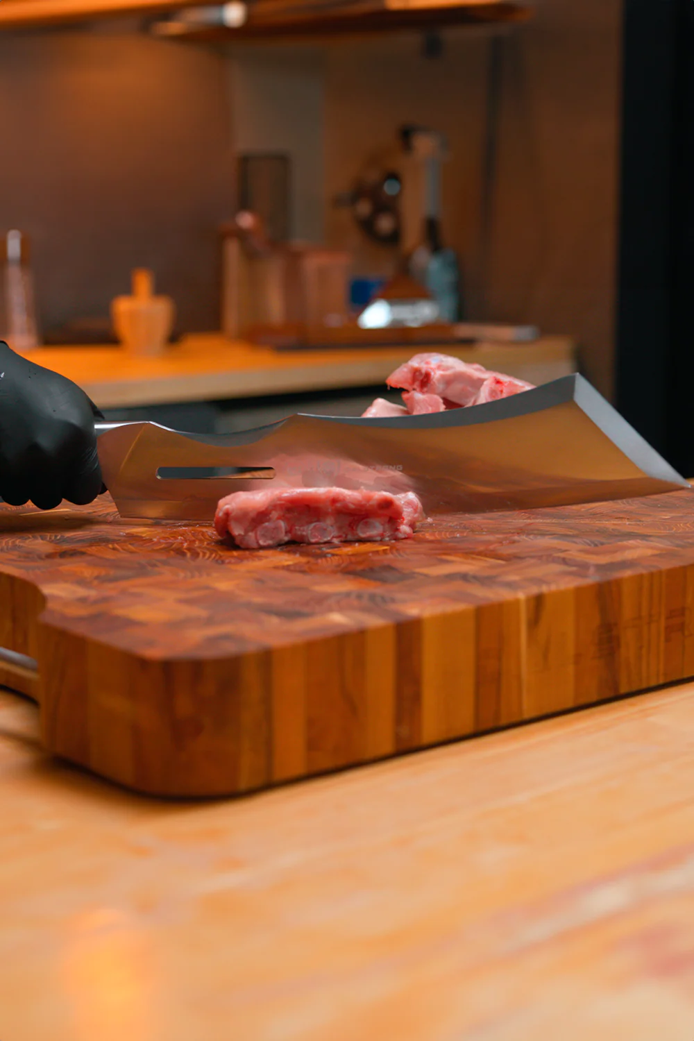DALSTRONG 14" ANNIHILATOR MEAT CLEAVER WITH STAND + 8" CHEF'S KNIFE THE GLADIATOR BUNDLE