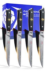DALSTRONG 4-PC STEAK KNIFE SET + 5-PC KNIFE BLOCK SET SHOGUN BUNDLE