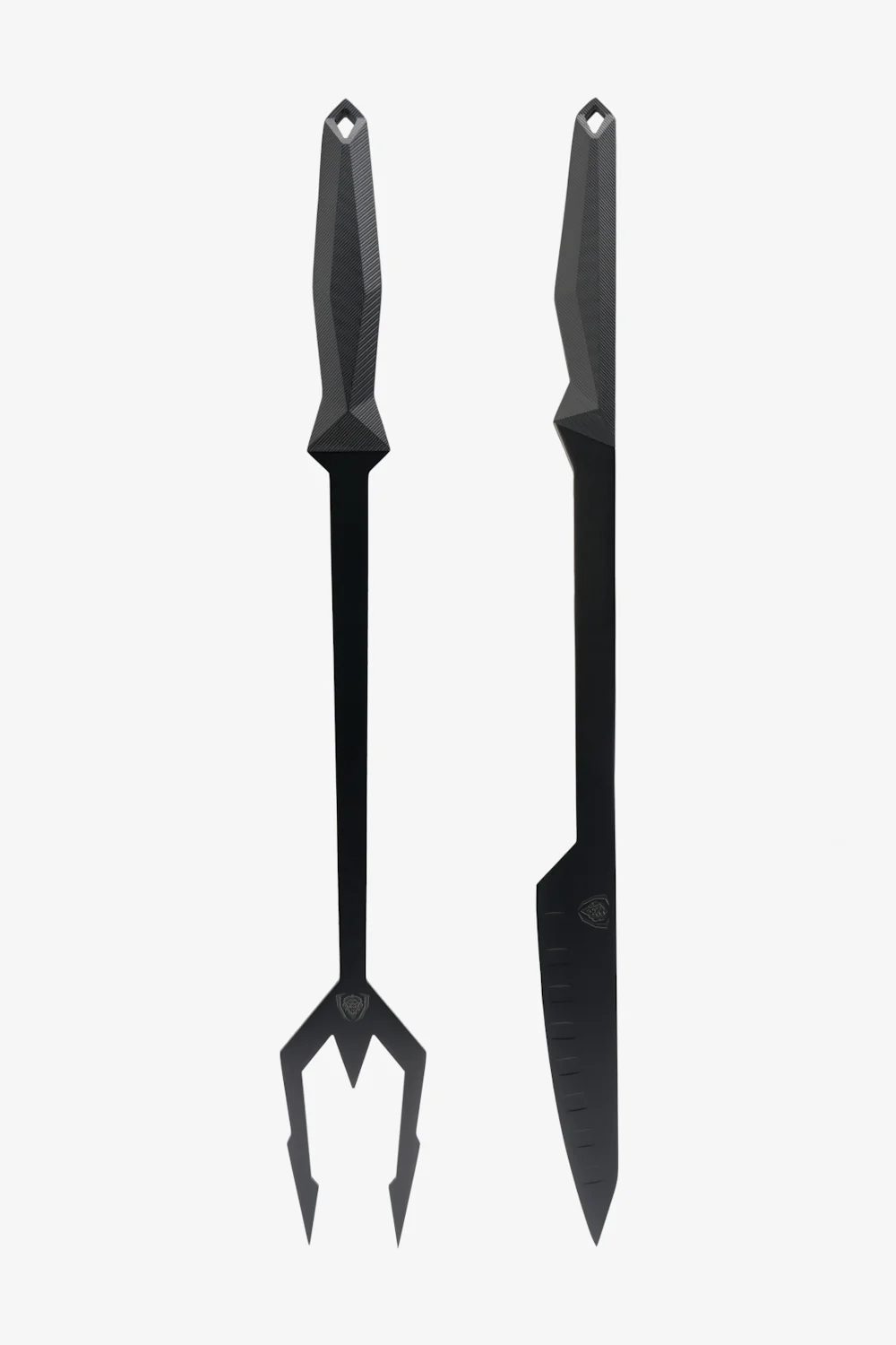 DALSTRONG SHADOW BLACK SERIES CARVING BBQ TRIDENT SET