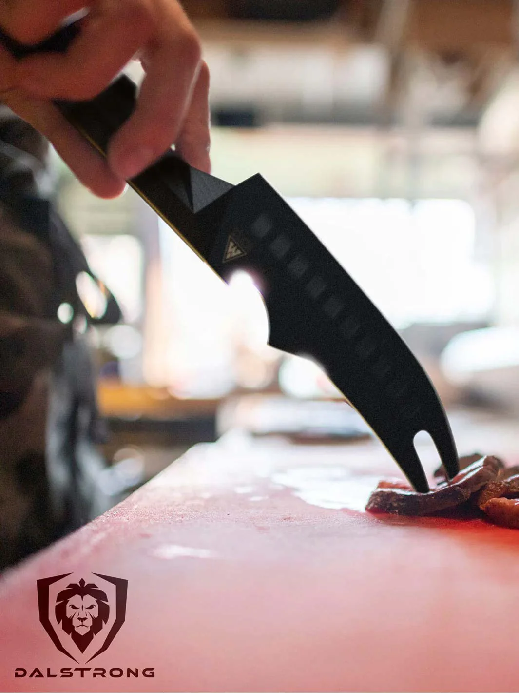 DALSTRONG SHADOW BLACK SERIES BBQ PITMASTER KNIFE 6.5"