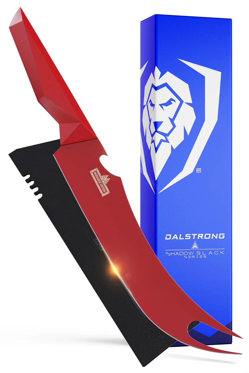 DALSTRONG SHADOW BLACK SERIES / RED EDITION BBQ PITMASTER & MEAT KNIFE 9"
