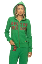 AVIATOR NATION BOSTON RED SOX 2026 ZIP HOODIE - KELLY GREEN