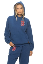 AVIATOR NATION BOSTON RED SOX 2026 RELAXED PULLOVER HOODIE - ROYAL