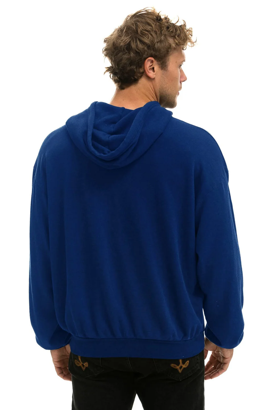 AVIATOR NATION BOSTON RED SOX 2026 RELAXED PULLOVER HOODIE - ROYAL
