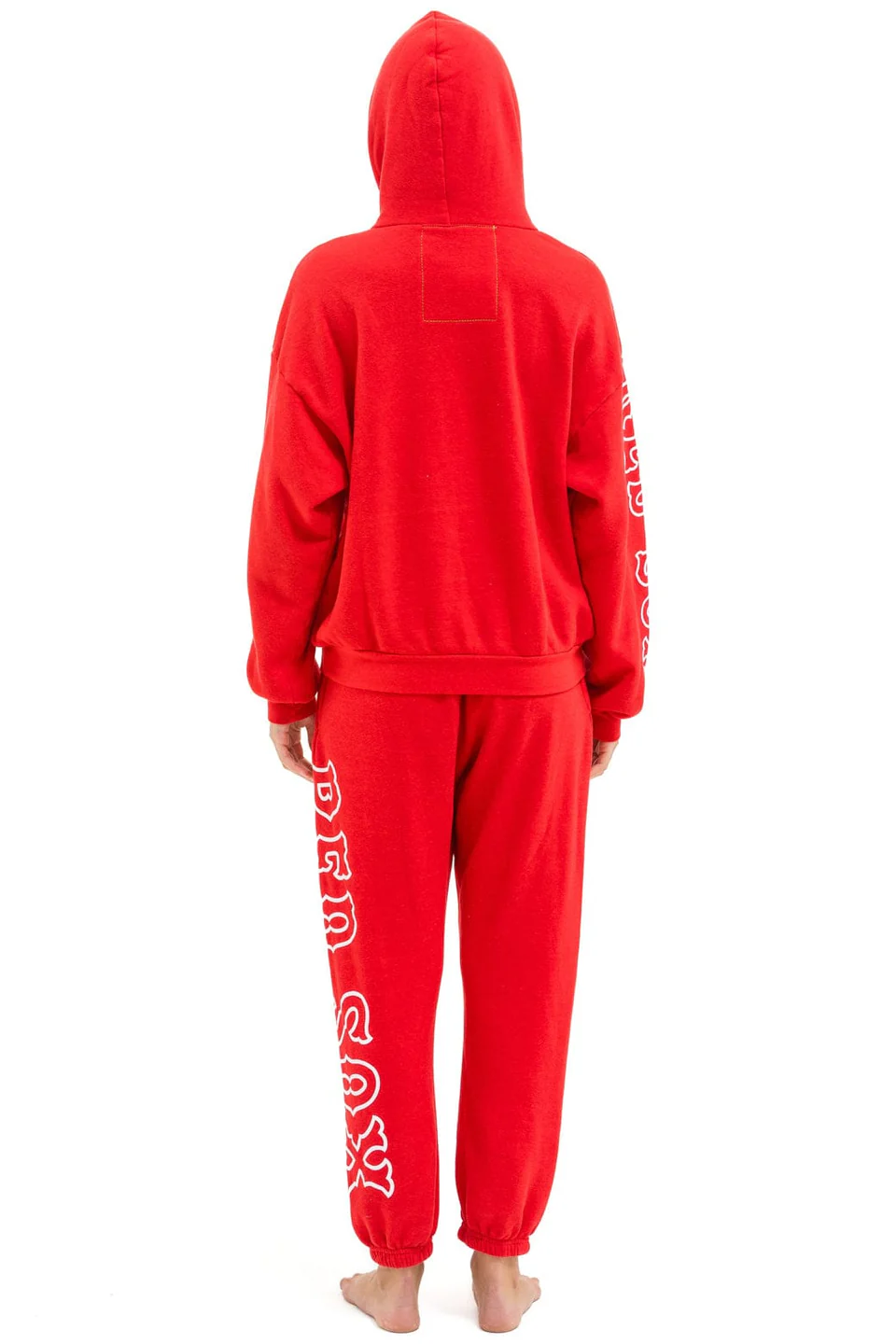 AVIATOR NATION RED SOX UNISEX SWEATPANTS - RED