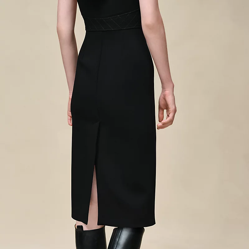 HERMES EQUESTRIAN DRESS NOIR