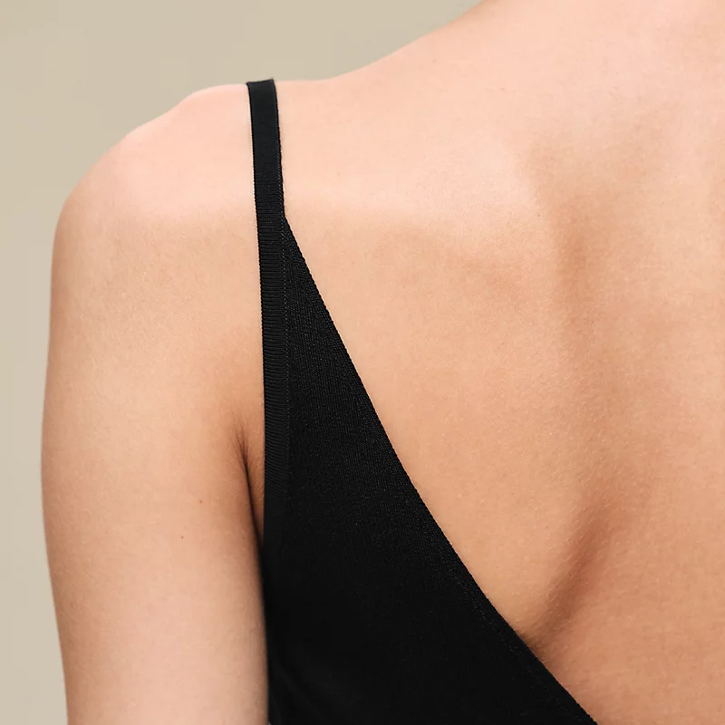 HERMES FERRONNERIE REMIX" DRESS NOIR